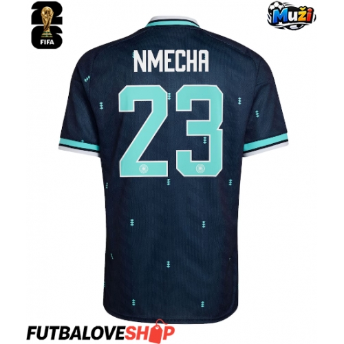 Dres Nemecko Felix Nmecha #23 Preč MS 2026 Krátky Rukáv